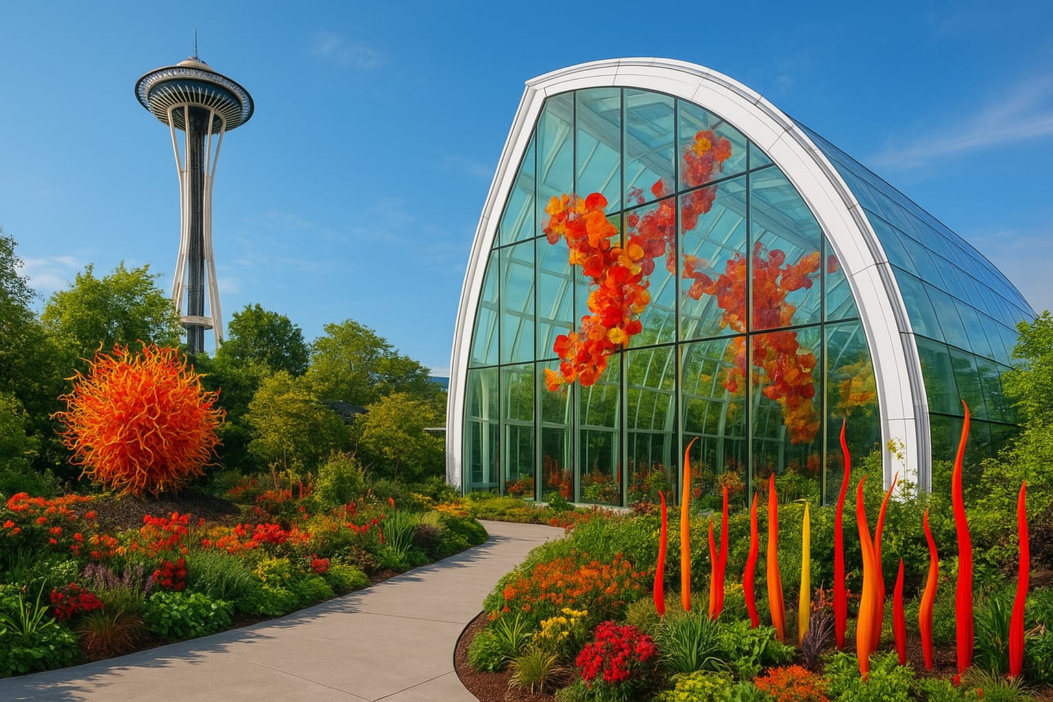 Chihuly Garden and Glass Museum Seattle