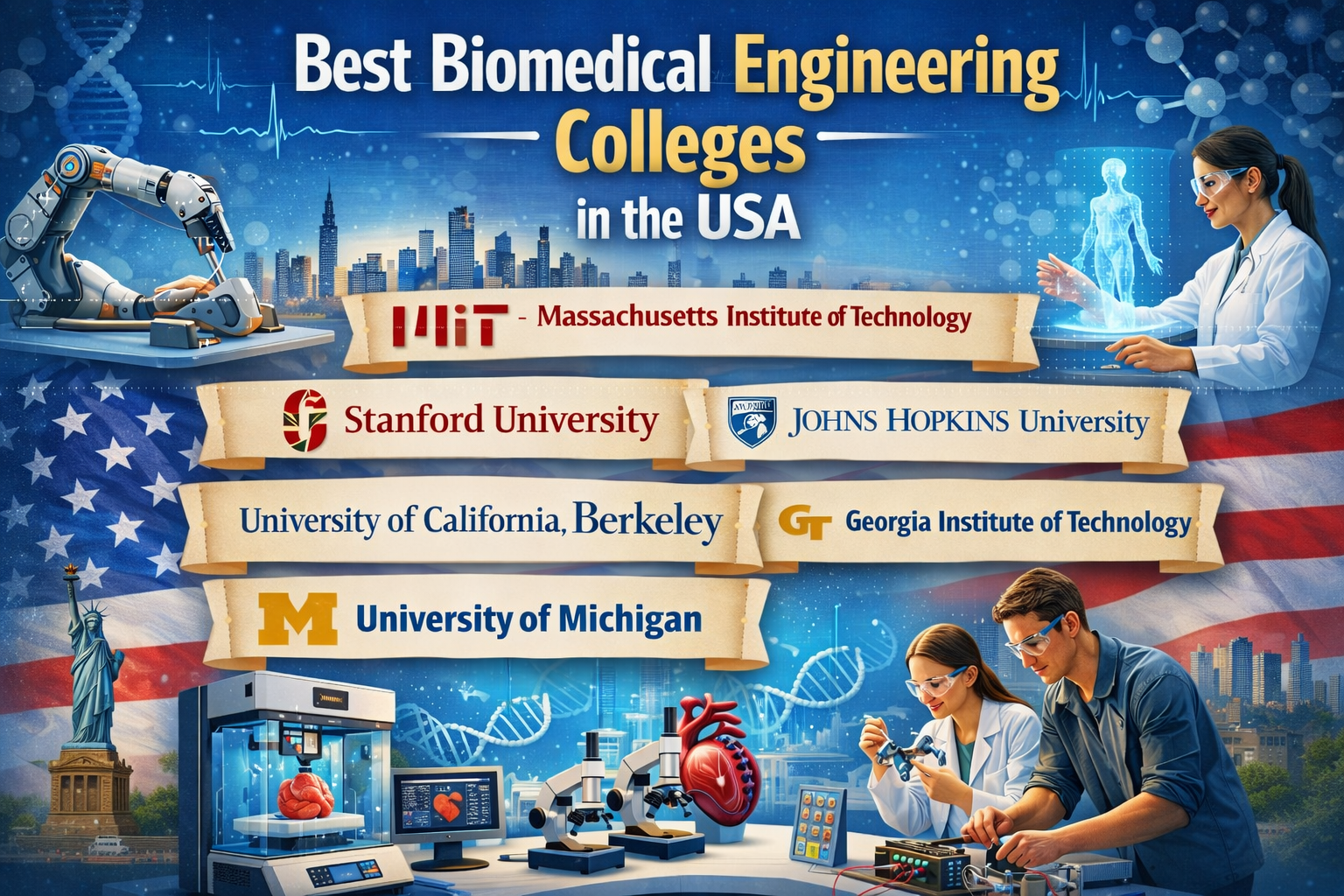 Biomedical Engineering Colleges in USA