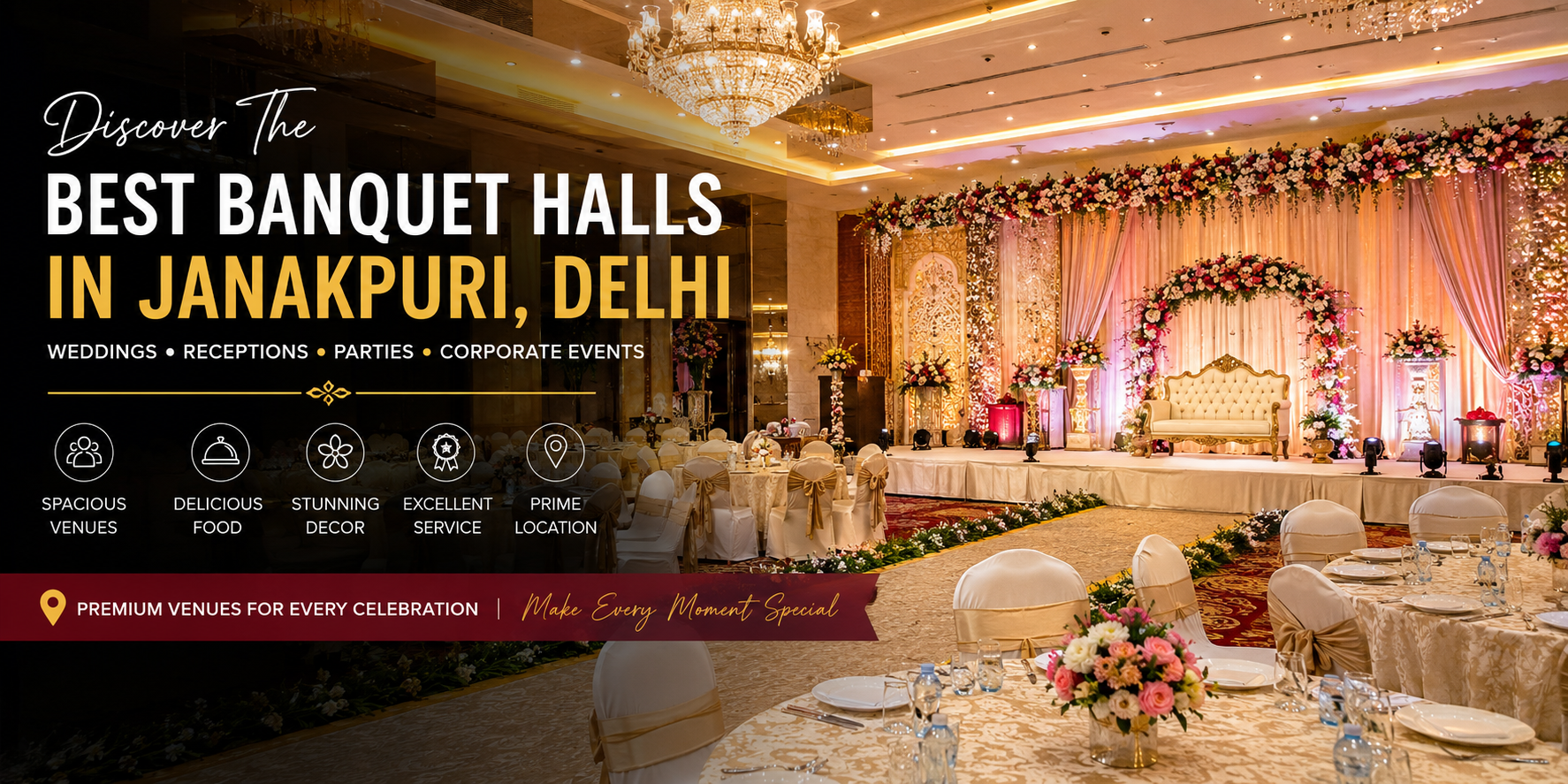 Banquet Halls in Janakpuri